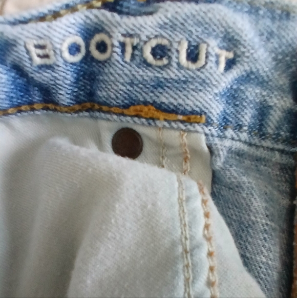 American Eagle Bootcut Distressed Jeans Mens 38×32 - Picture 8 of 9